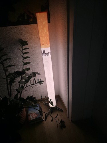 Zigaretten stehlampe 100 - zigaretten-stehlampe, cm