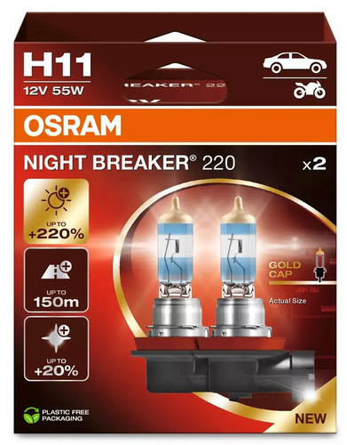 Osram h11 night breaker - osram,
