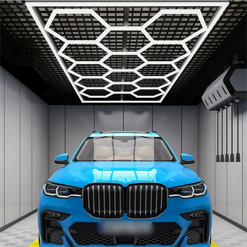 14x hexagon led lampe - 14x,