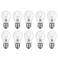 10 x Glühbirne 60W E27 KLAR