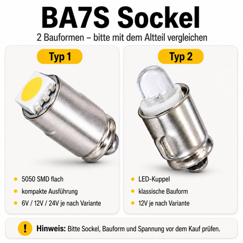 Ba7s led 5050 smd - ba7s, lampe