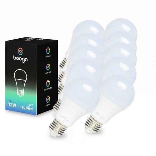 Led lampe e27 booga 12w - led,