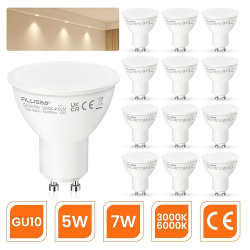 100x gu10 led 7w - 1-100x, 5w